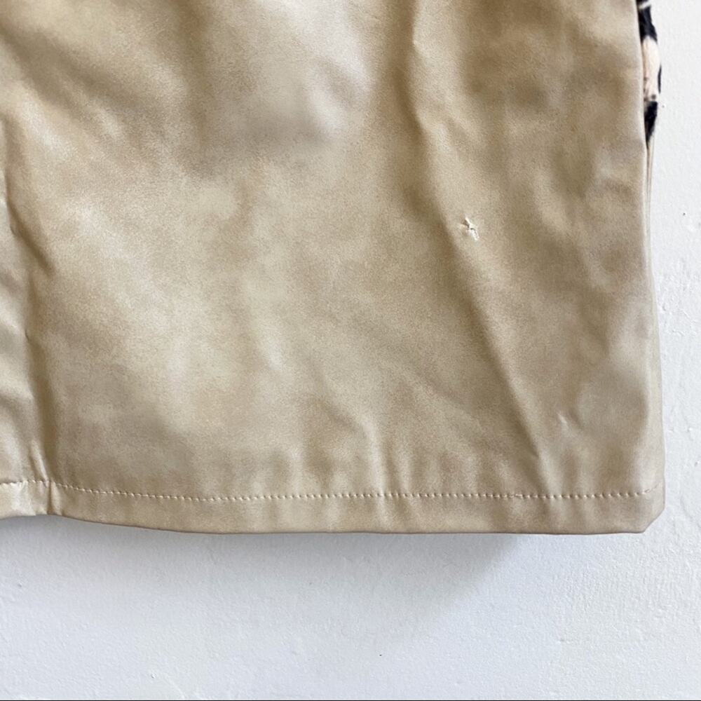 NWT Vintage Y2K Leopard Patchwork Mini‎ Skirt NWT - image 3
